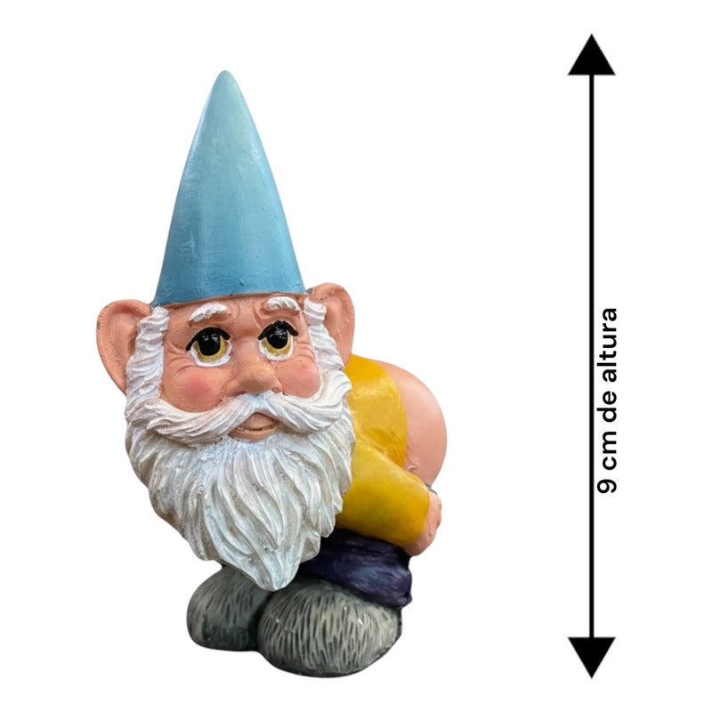 Gnomo Figura Divertida De 9 Cm De Altura Pantalon by HEREJE