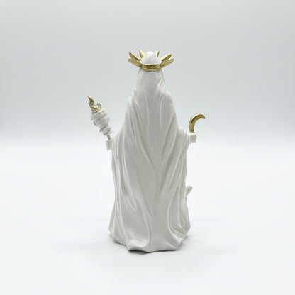 Hecate Estatua De Resina De 16cm De Altura Con Lobos by HEREJE