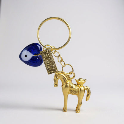 Caballo Llavero Del Año Chino