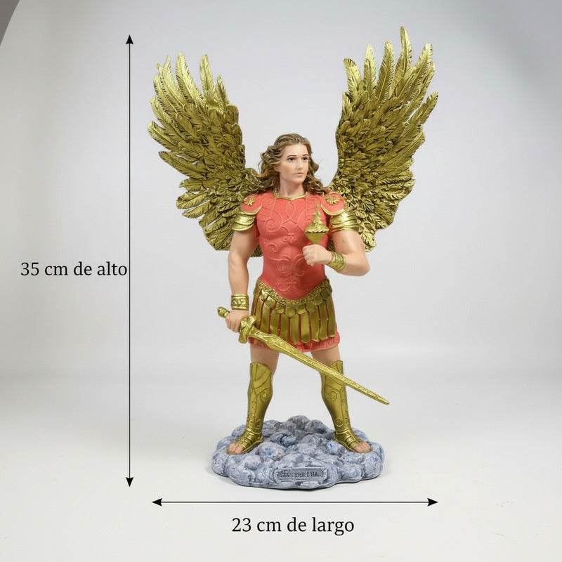 Arcangeles De 35cm Altura Figura De Resina Modelo A Elegir