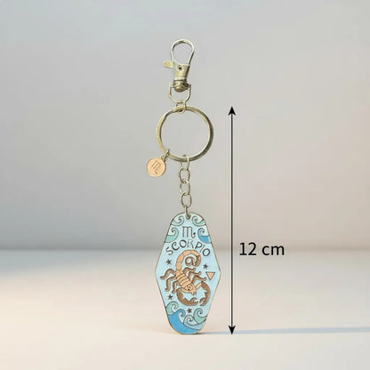 Llavero Zodiacal Hereje Diseño Astrológico Original Escorpio