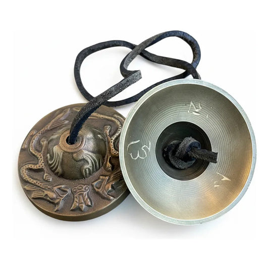 Cymbalo Tibetano Cuenco 7 Metales Indu 7 Cm