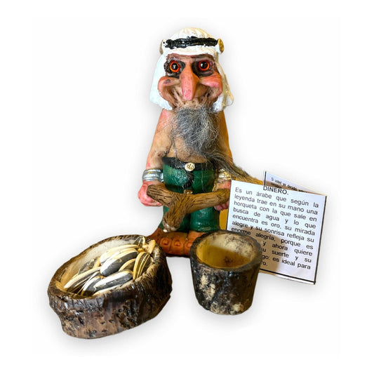 Troll Money (jalil) + Feeder 11 Cm Resin Figure.