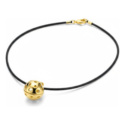 Llamador De Angeles Sencillo En Metal Dorado