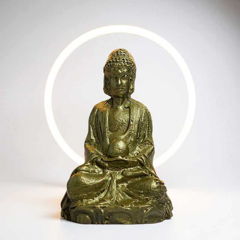 Buda Figura De Resina Miniatura De 7 Cm De Alto