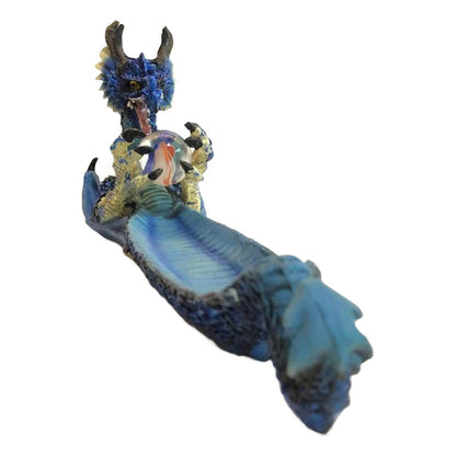 Dragón Pebeteros Porta Incienso Resina Figura Varios Colores