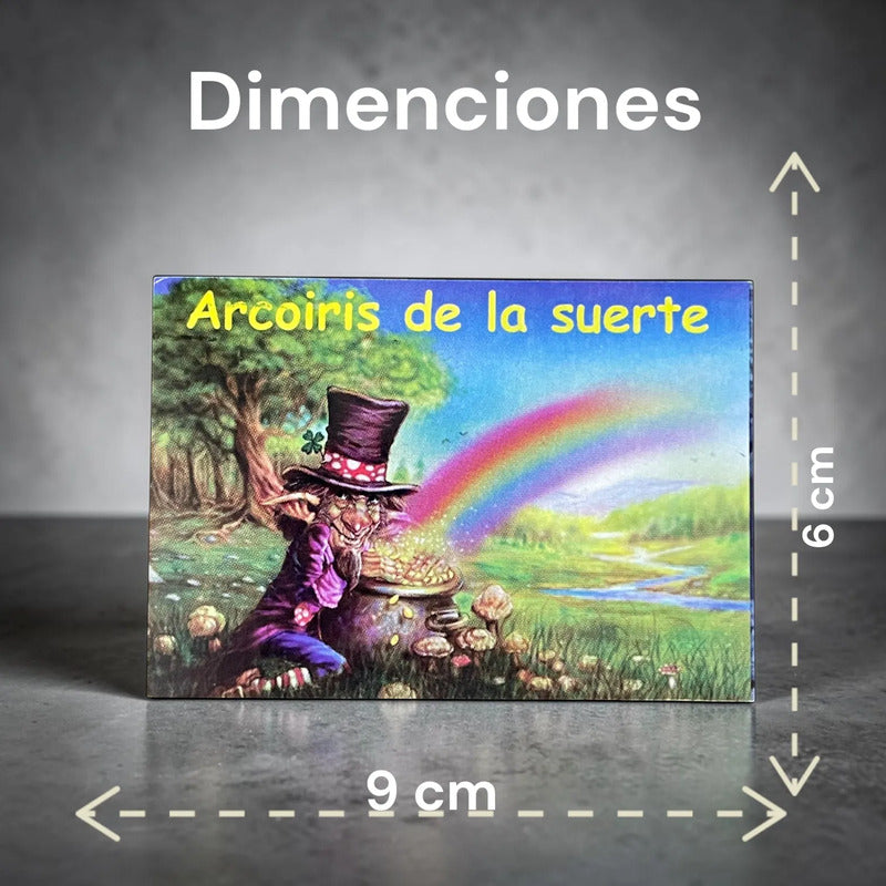 Estampas Coleccionables Esoterismo 5 Piezas Iguales Por Pac Arcoíris De La Suerte Simbologia by HEREJE