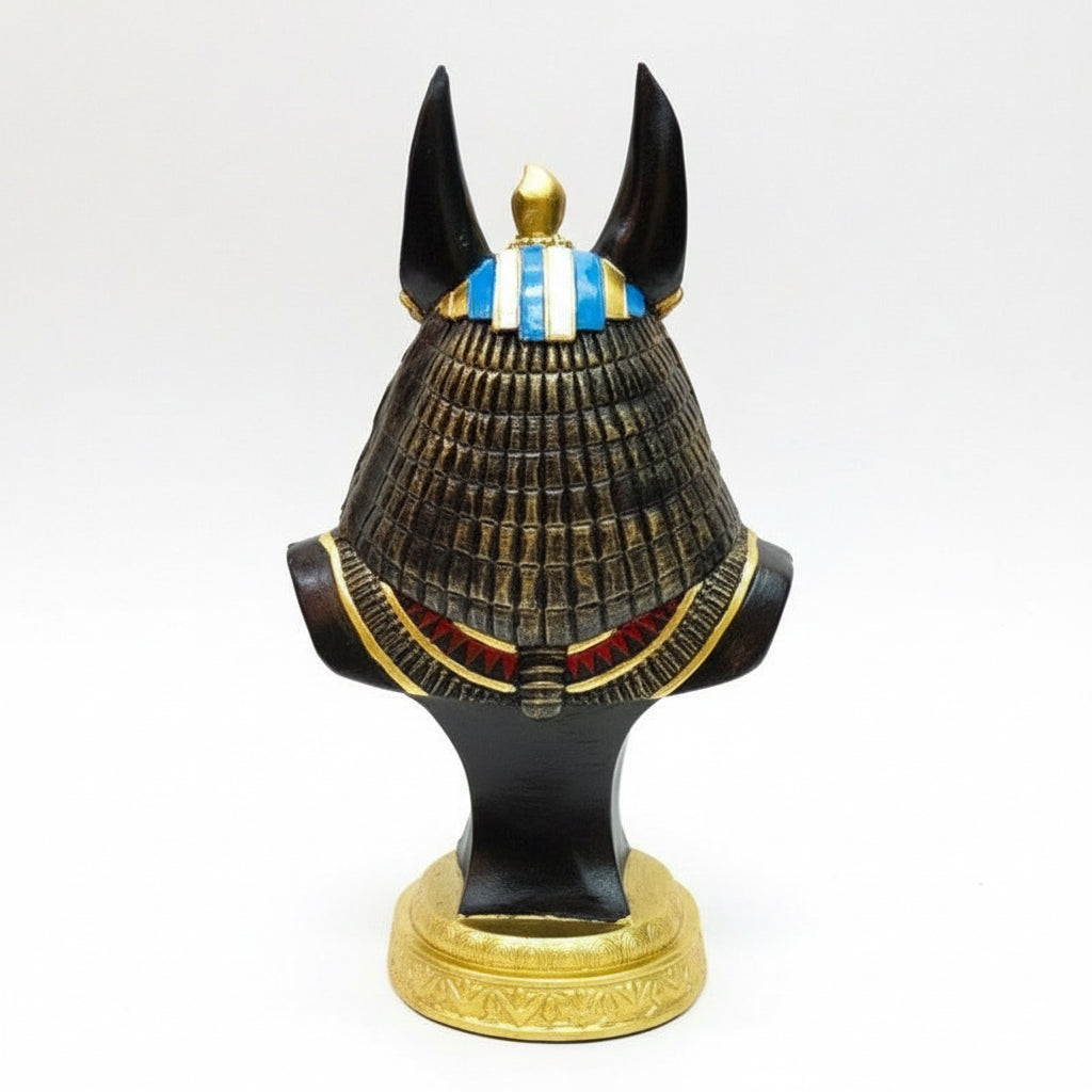 Anubis Busto Figura Resina Naciona 22 Cm