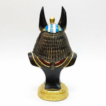 Anubis Busto Figura Resina Naciona 22 Cm