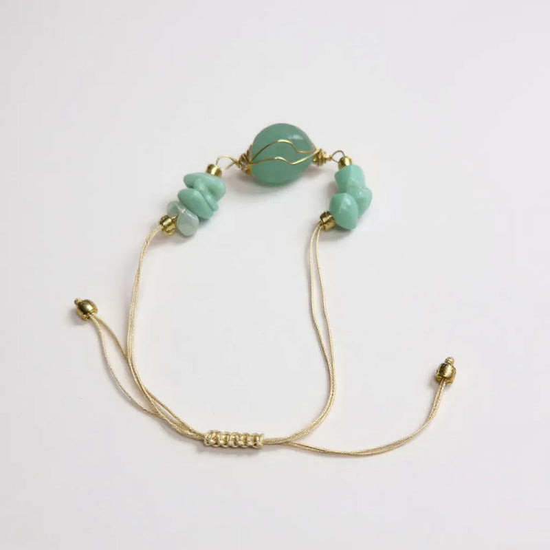 Pulsera Hereje Ajustable De Cuarzo