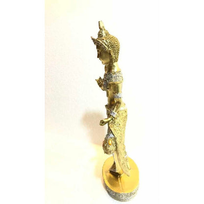 Cosmic Dance Resin Buddha Figure