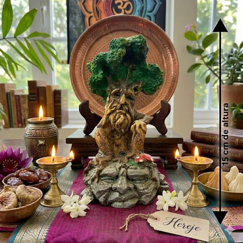 Porta Inciensos En Forma De Arbol Artesanales Arbol Sabiduría 15 Cm Arbol Sabiduría by HEREJE