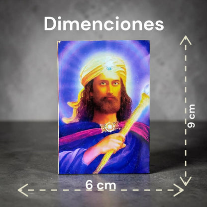 Estampas Coleccionables Esoterismo 5 Piezas Iguales Por Pac 7 Maestros Religioso by HEREJE