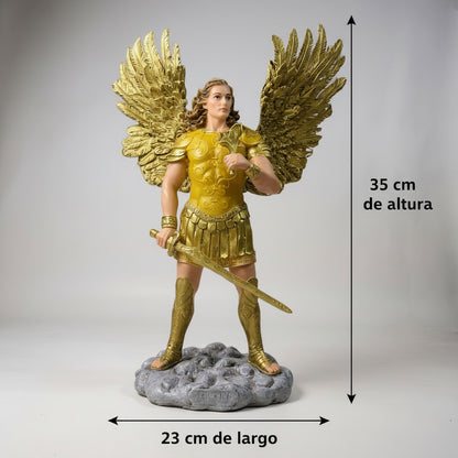 Arcangeles De 35cm Altura Figura De Resina Modelo A Elegir