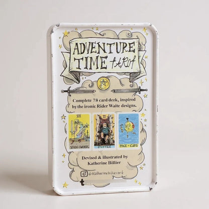Tarot Hora De Aventura Caja De Metal