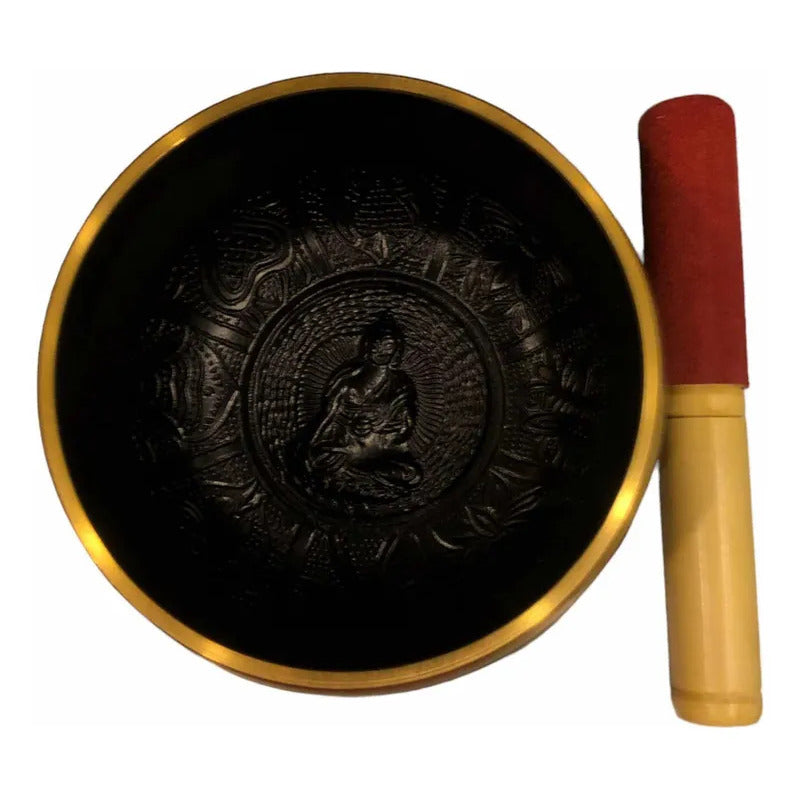 Cuenco Tibetano 15cm Negro by HEREJE