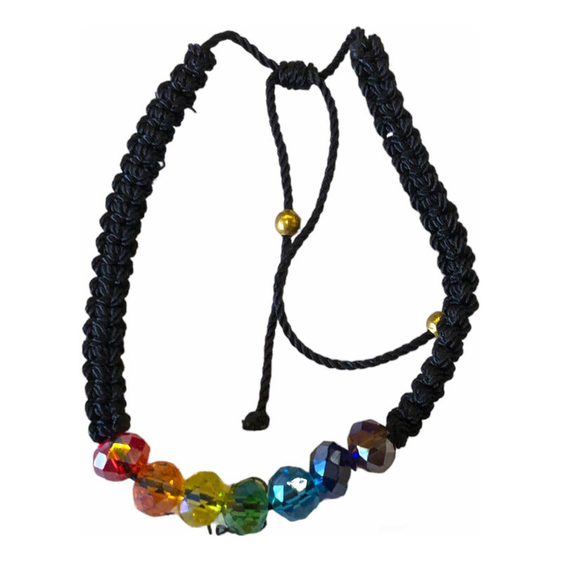 Woven 7 Chakra Bracelet