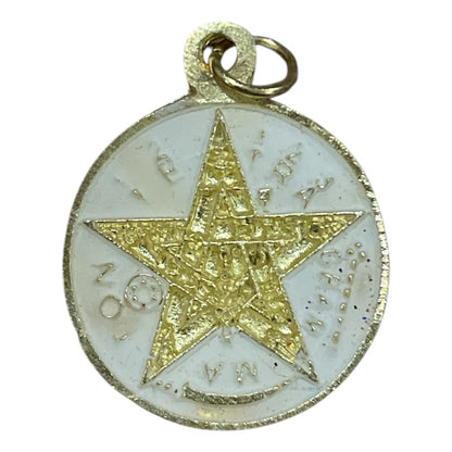 Dije Charm Hereje Estrella Zodiacal Brillante 25mm