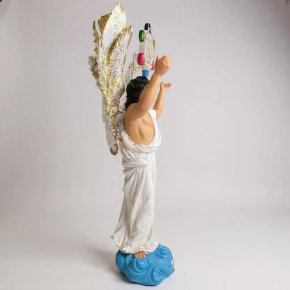 Metatron Arcangel Resina Nacional 34 Cm.