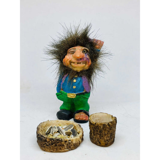 Troll Adventurer + Feeder 10 Cm National Resin Figure