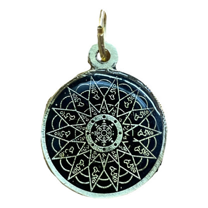 Wheel 28 Hums Feng Shui Amulet Various Colors Size M