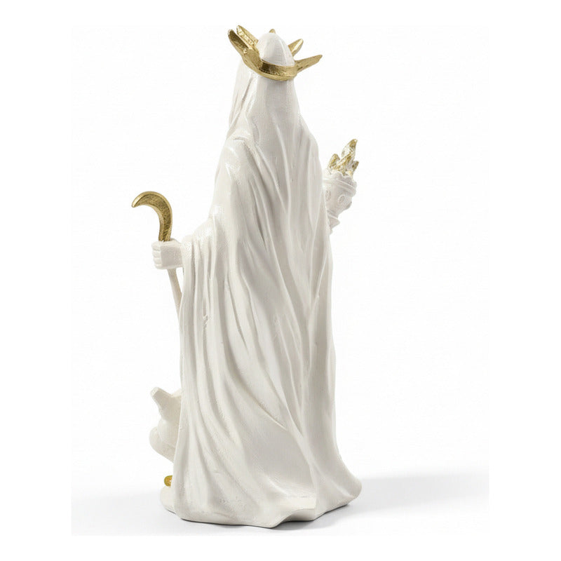 Hecate Estatua De Resina De 16cm De Altura Con Lobos by HEREJE