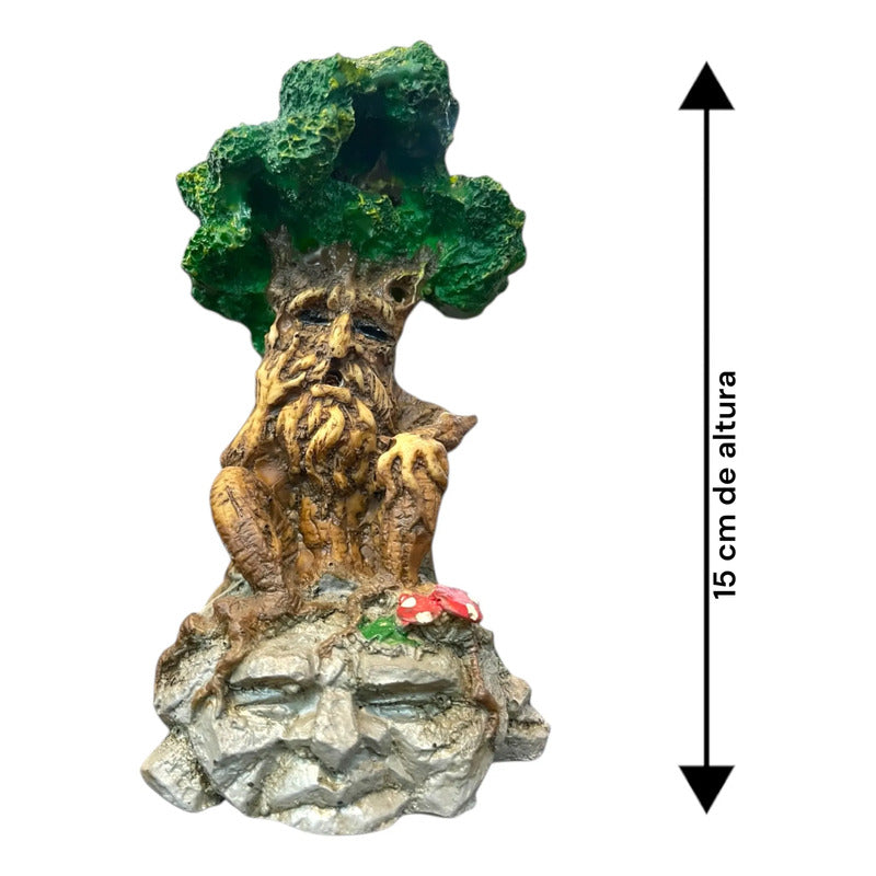 Porta Inciensos En Forma De Arbol Artesanales Arbol Sabiduría 15 Cm Arbol Sabiduría by HEREJE