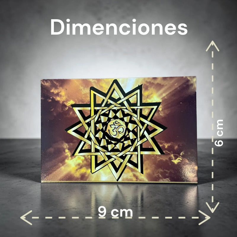 Estampas Coleccionables Esoterismo 5 Piezas Iguales Por Pac Estrella 12 Picos Simbologia by HEREJE