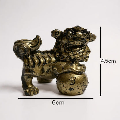 Figura De Resina De Los Perros Fu Protección Para Feng Shui