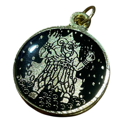 Mammon 25mm Dije Encapsulado Brillante Hereje Clássica.