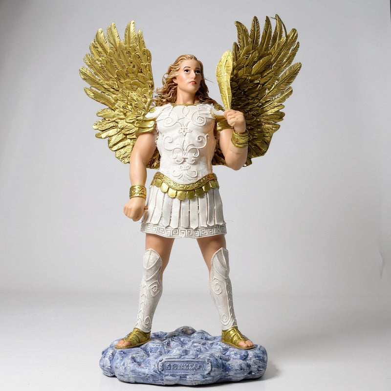 Arcangeles De 35cm Altura Figura De Resina Modelo A Elegir