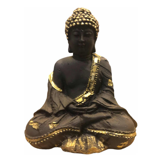Buddha Black Mat 13x9x6