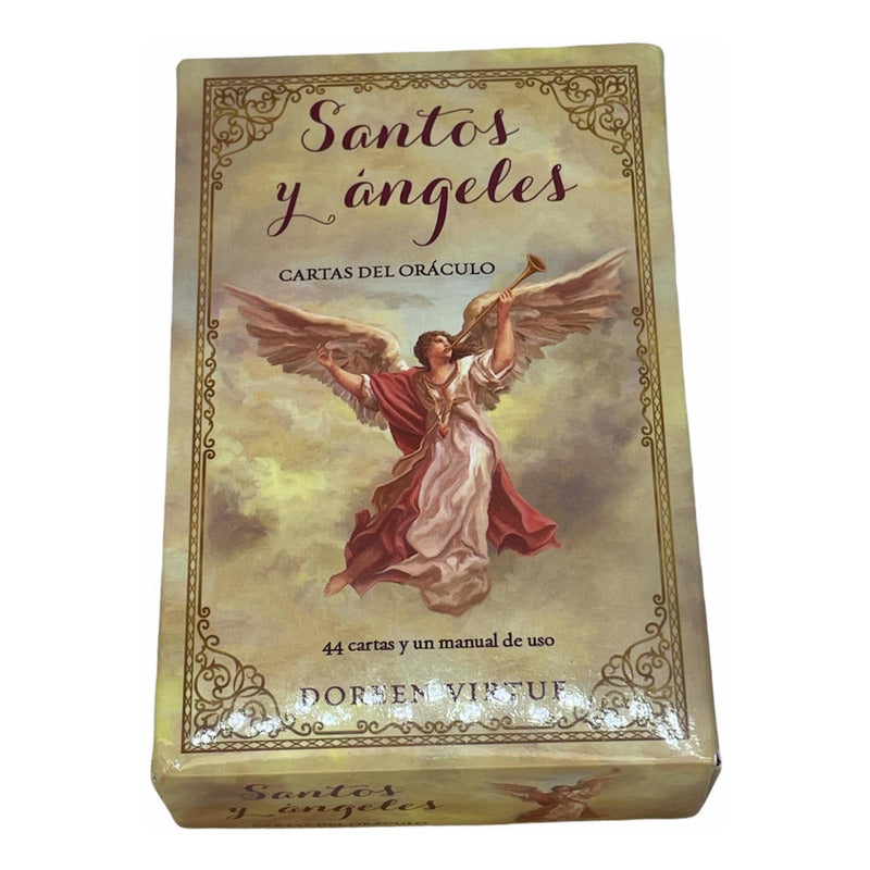 Oraculo Ángeles Y Santos Original Doreen Virtue + Bolsa by HEREJE