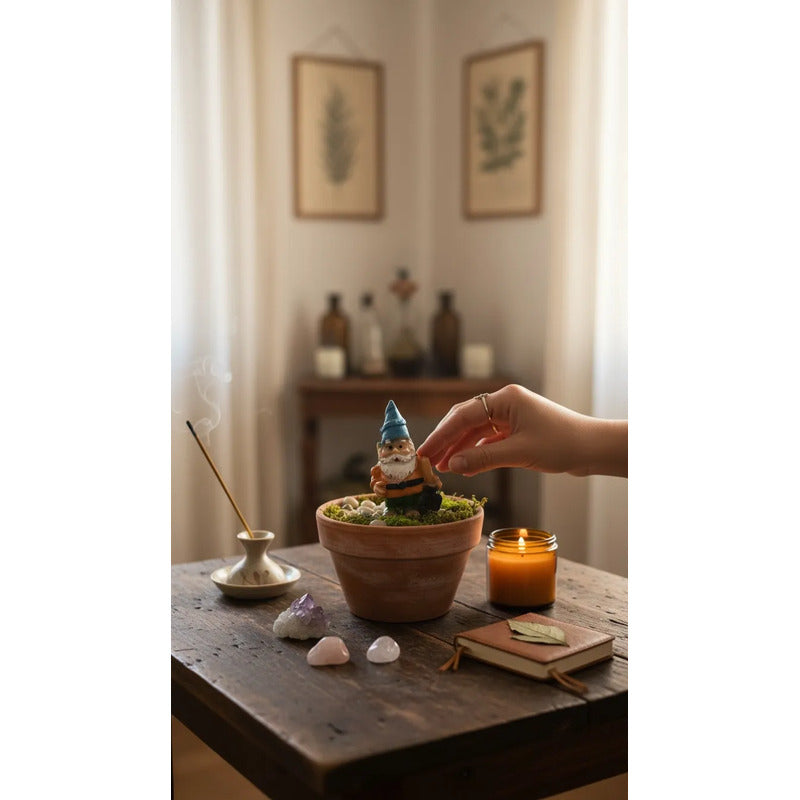 Gnomos En Miniatura De 4 Cm Altura Pala by HEREJE