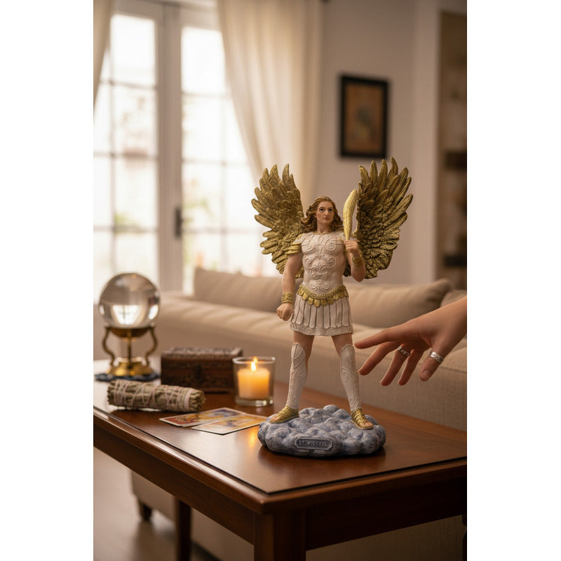 Arcangeles De 35cm Altura Figura De Resina Modelo A Elegir