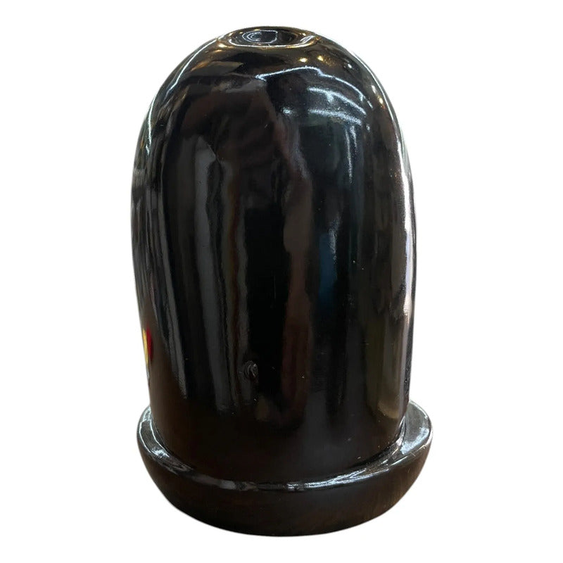 Quemado De Incienso Cascada De Humo Ceramico Negro Cupula Con Escaleras by HEREJE