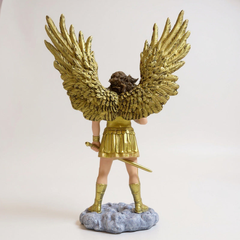 Arcangeles De 35cm Altura Figura De Resina Modelo A Elegir