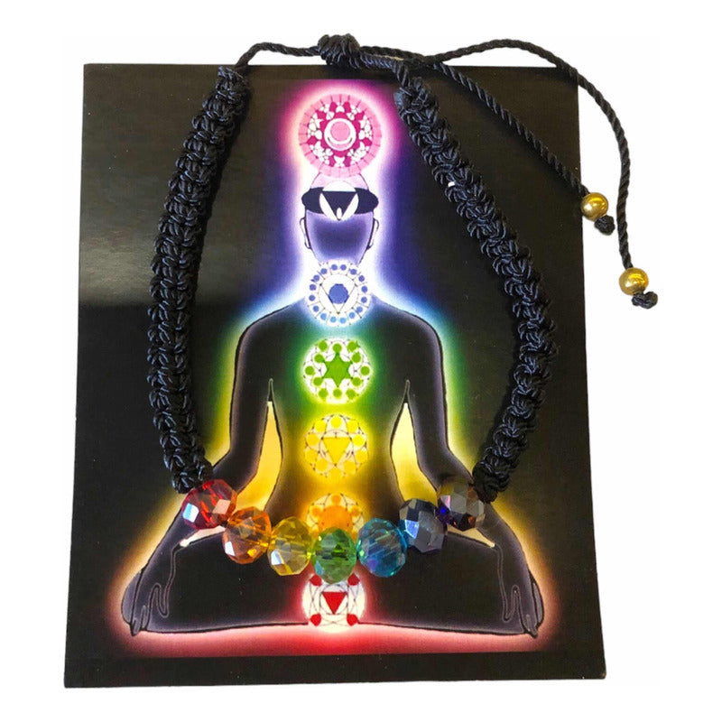 Woven 7 Chakra Bracelet