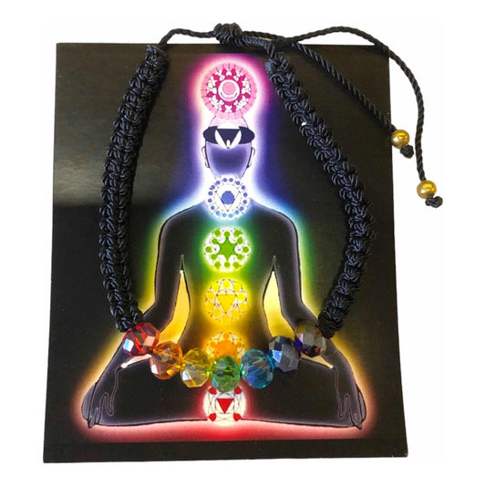 Woven 7 Chakra Bracelet