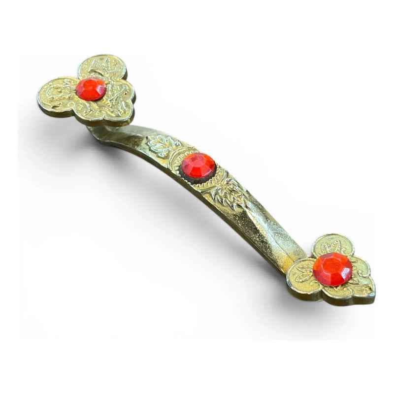 Ruyi Amuleto Ru Yi Para La Riqueza Feng Shui 15cm De Largo Dorado