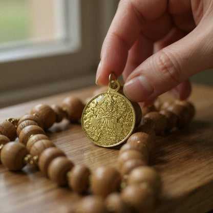 Mammon 25mm Dije Encapsulado Brillante Hereje Clássica.