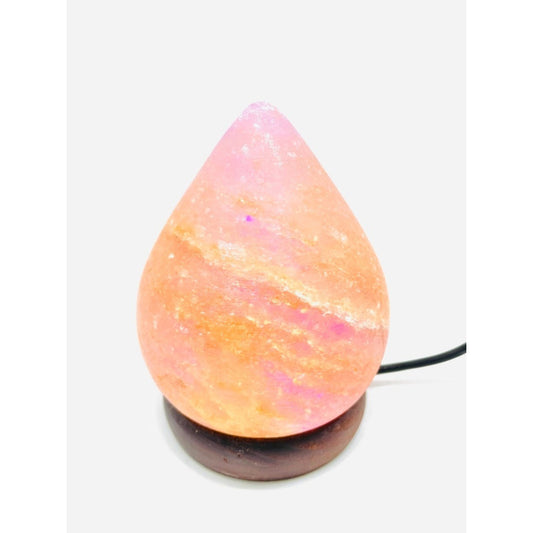 Lámpara De Sal Del Himalaya Varios Modelos Casi 1kg 13 Cm by HEREJE