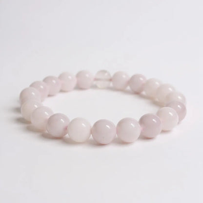 Pulsera Quartz Mediana De Cuarzo Pulido 8mm