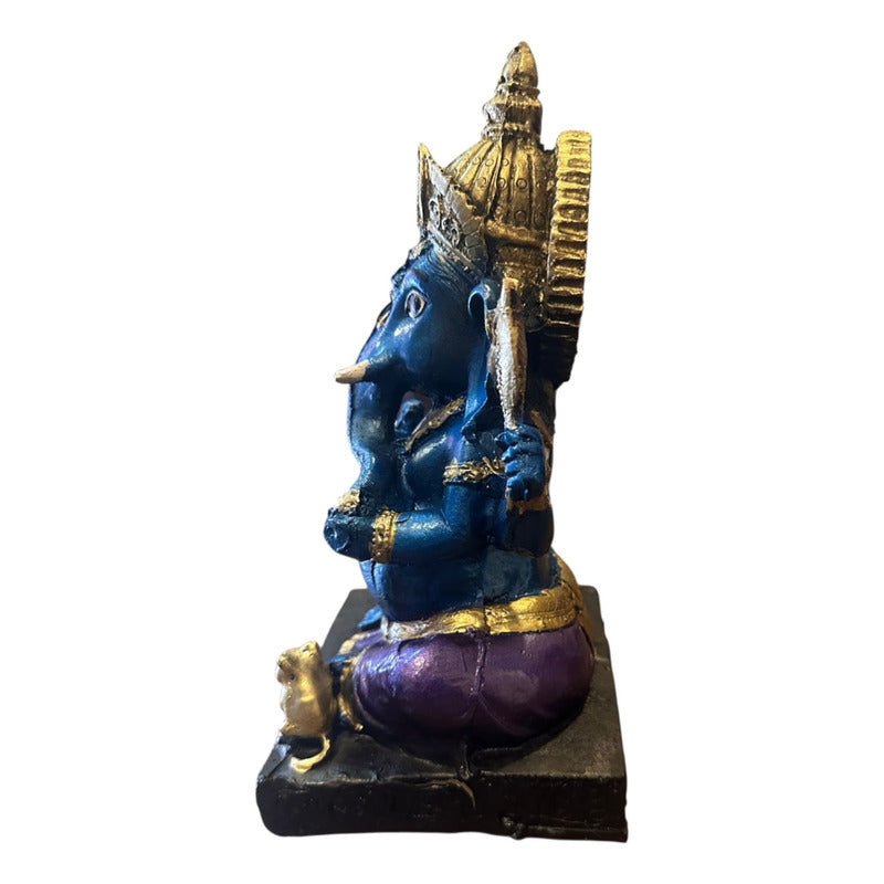 Ganesh Figura De Resina 24cm De Alto.