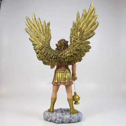 Arcangeles De 35cm Altura Figura De Resina Modelo A Elegir
