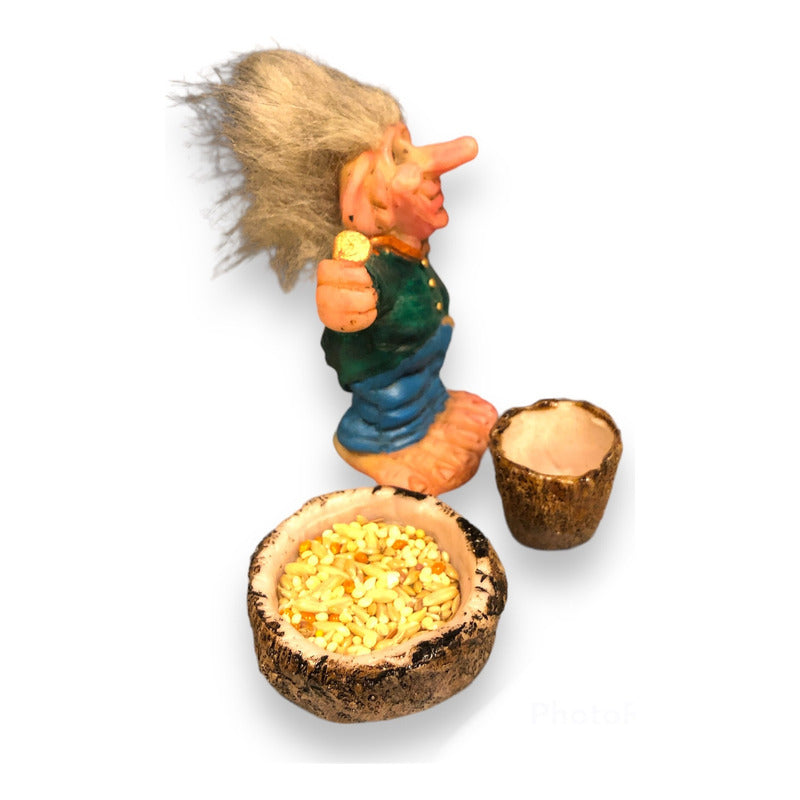 Troll Juegos De Azar + Comedero 9cm