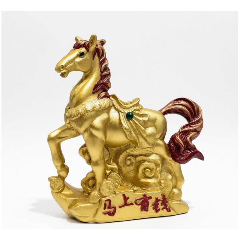 Caballo Del Año Chino 12.5x11x4cm
