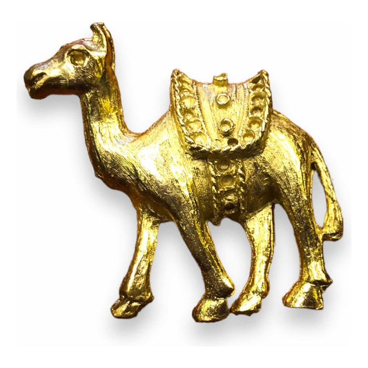 Metal Camel Feng Shui Amulet