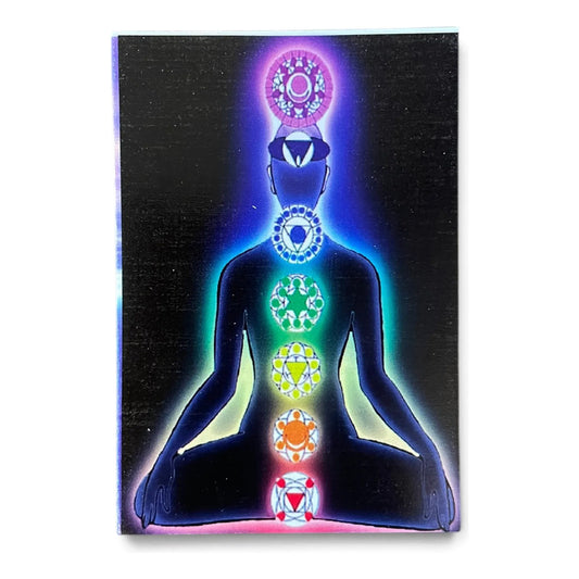 Estampas Coleccionables Esoterismo 5 Piezas Iguales Por Pac 7 Chakras Simbologia by HEREJE