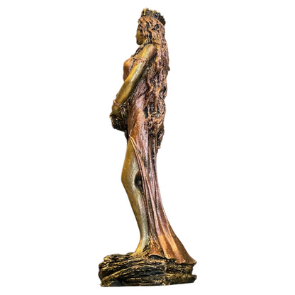 Diosa De La Fortuna, Abundia Resina 18 Cm
